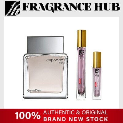 [FH 5/10ml Refill] Calvin Klein Ck Euphoria EDT Men by Fragrance HUB