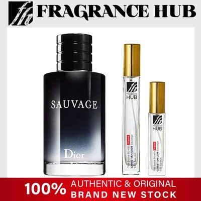 [FH 5/10ml Refill] Christian Dior CD Sauvage EDT Men by Fragrance HUB