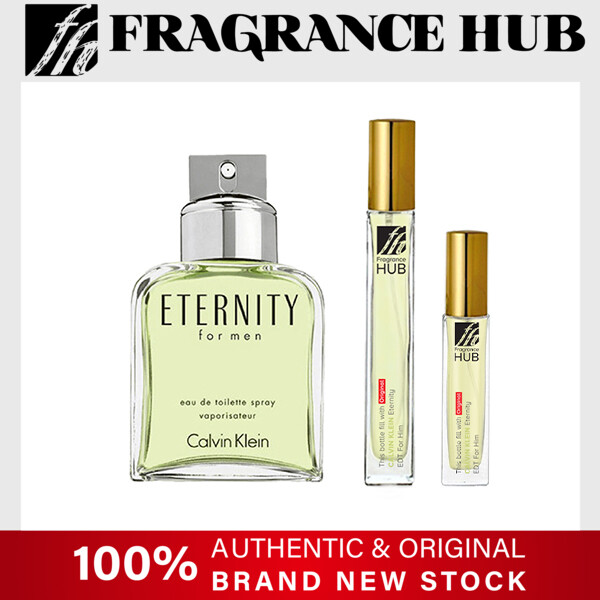 [FH 5/10 ml Refill] Calvin Klein cK Eternity EDT Men by Fragrance HUB