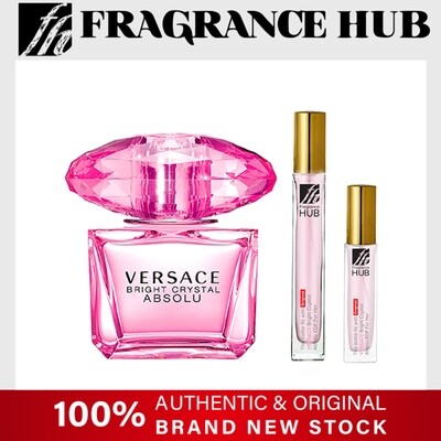 [FH 5/10ml Refill] Versace Bright Crystal Absolu EDP Lady by Fragrance HUB