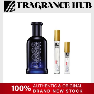 [FH 5/10ml Refill] Hugo Boss Bottled Night EDT Men by Fragrance HUB
