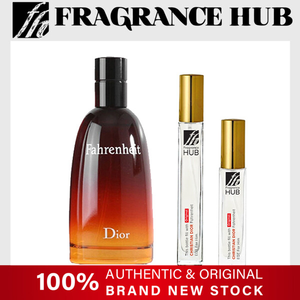 [FH 5/10ml Refill] Christian Dior CD Fahrenheit EDT Men by Fragrance HUB