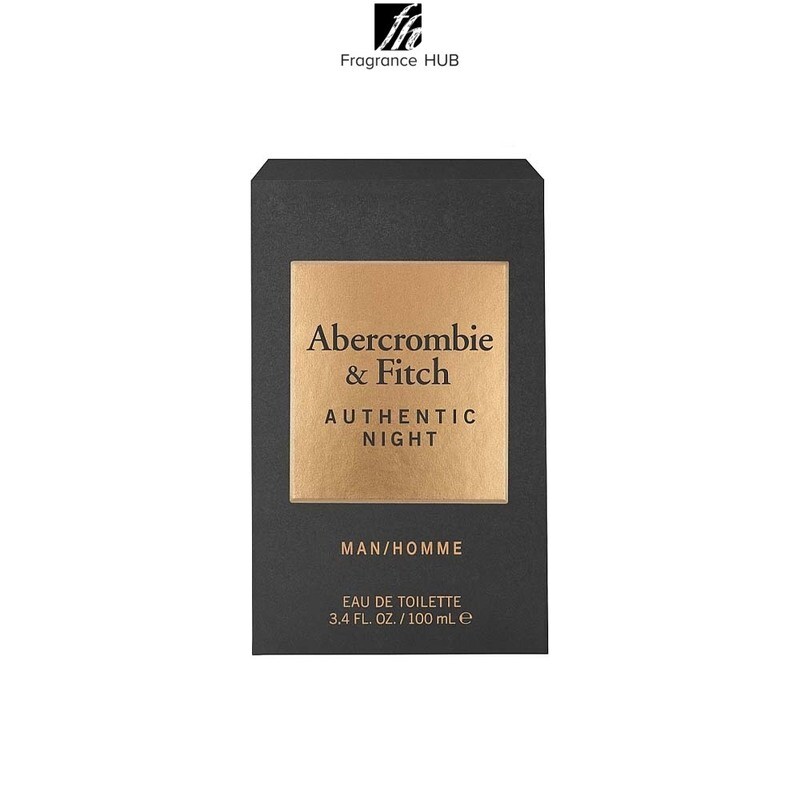 Abercrombie &amp; Fitch Authentic Night EDT Men 100ml