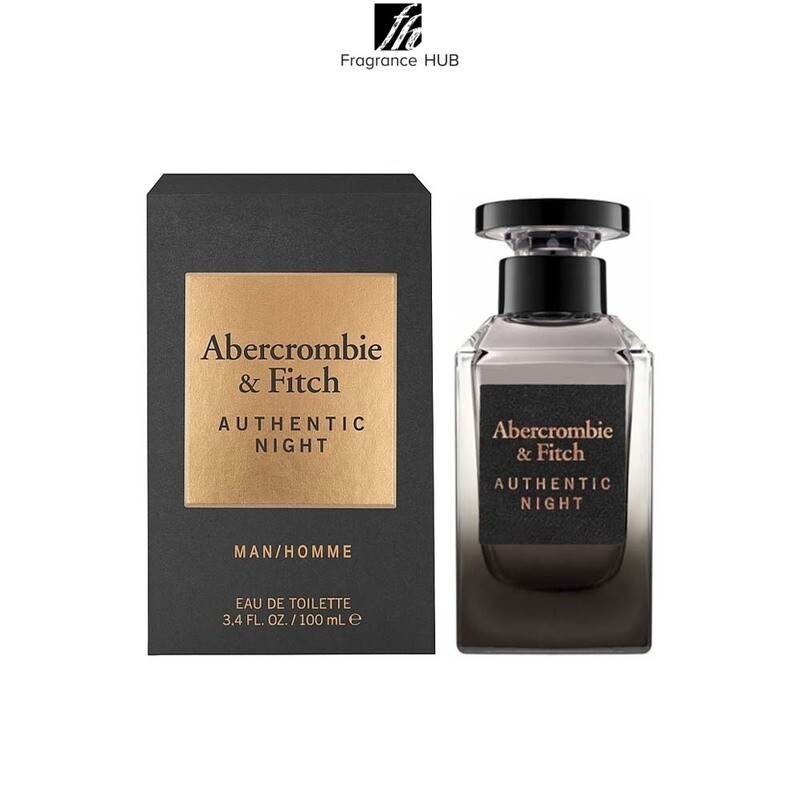 Abercrombie &amp; Fitch Authentic Night EDT Men 100ml