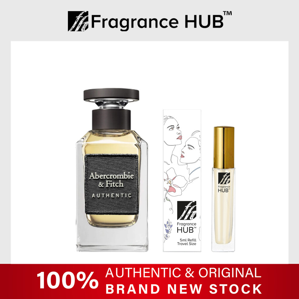 [FH 5/10ml Refill] Abercrombie &amp; Fitch Authentic EDT Men by Fragrance HUB