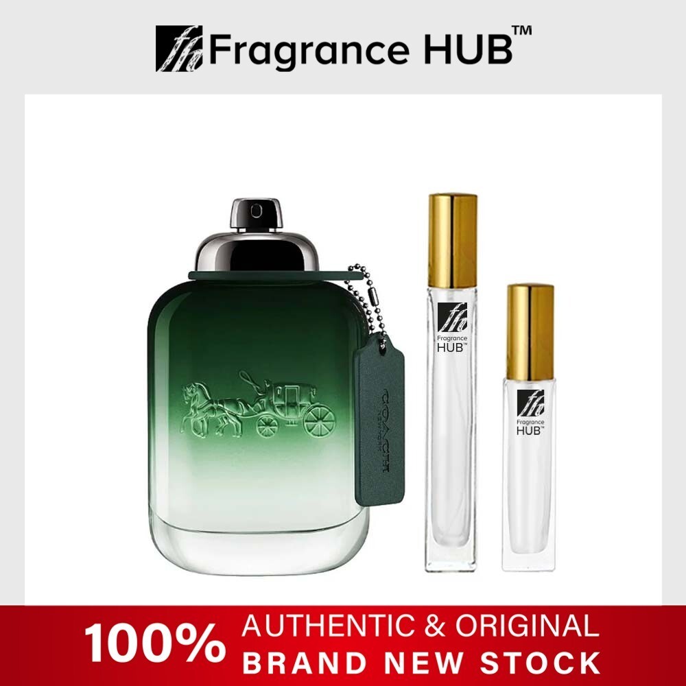 [FH 5/10ml Refill] Coach Green EDT Men by Fragrance HUB