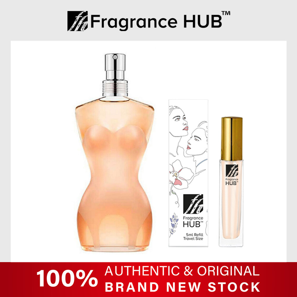 [FH 5/10ml Refill] Jean Paul Gaultier JPG Gaultier Classique EDT Lady by Fragrance HUB