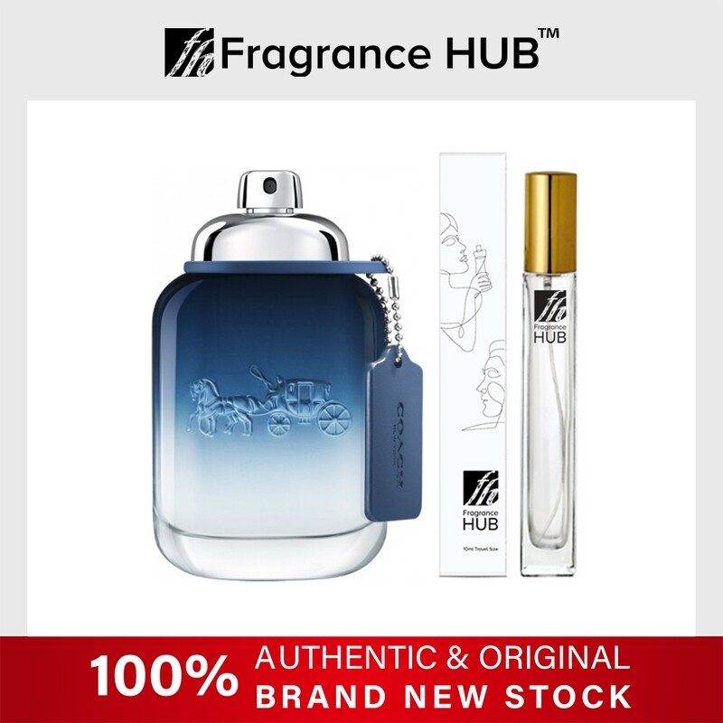 [FH 5/10ml Refill] Coach Blue EDT Men 100ml by Fragrance HUB