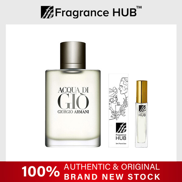 [FH 5/10ml Refill] Giorgio Armani Aqua Di Gio EDT Men by Fragrance HUB