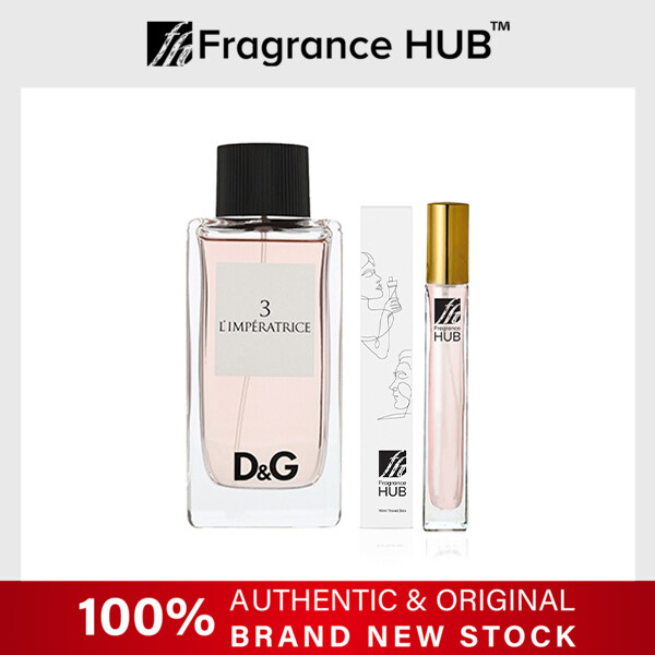 [FH 5/10ml Refill] Dolce &amp; Gabbana 3 L&#39;imperatrice Pour Femme EDT Lady by Fragrance HUB