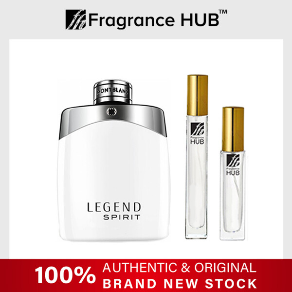 [FH 5/10ml Refill] Mont Blanc Legend Spirit White EDT Men by Fragrance HUB