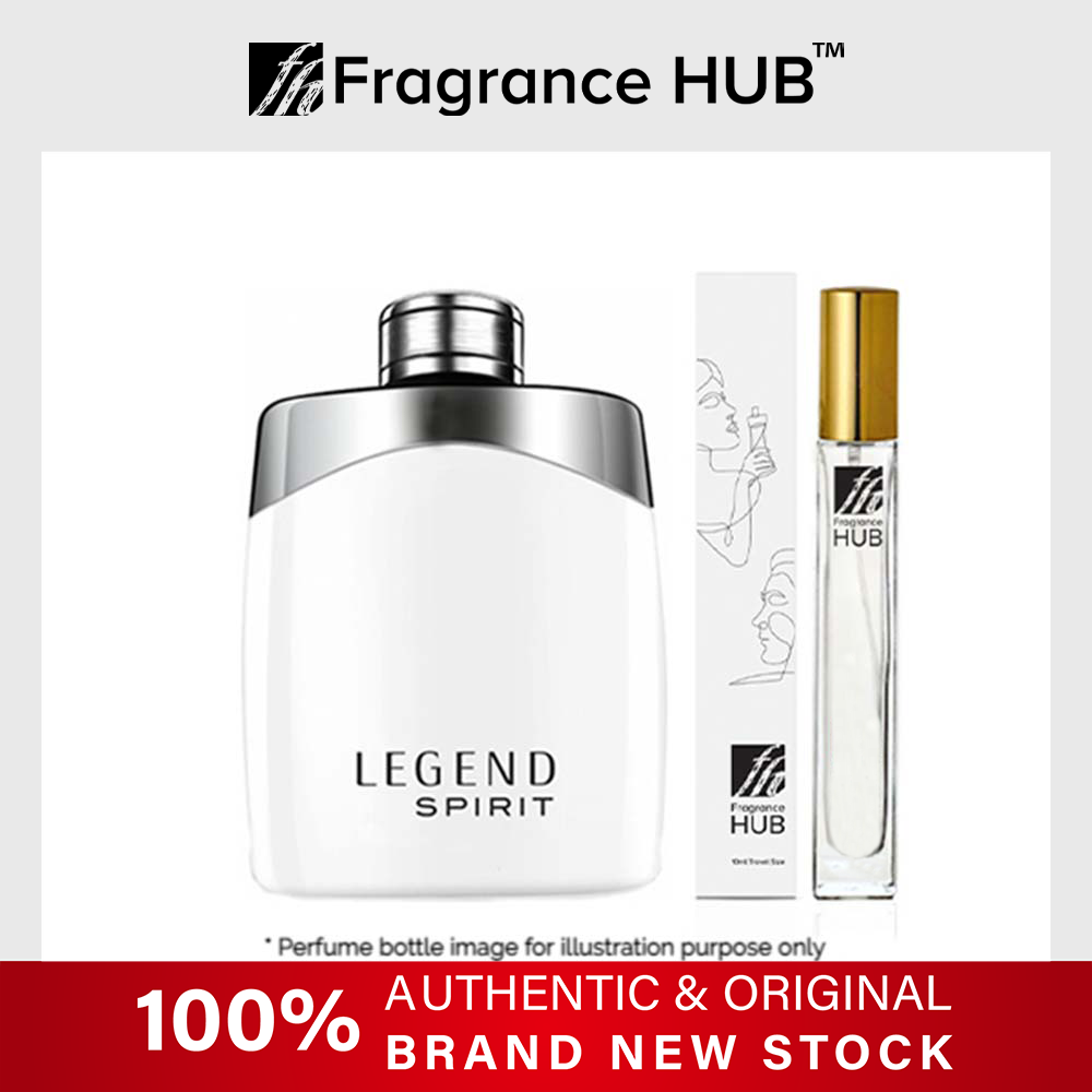 [FH 5/10ml Refill] Mont Blanc Legend Spirit White EDT Men by Fragrance HUB