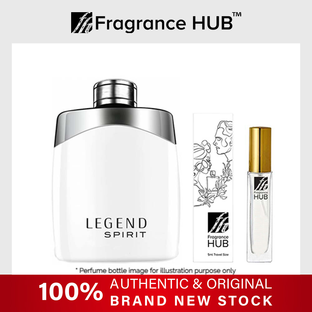[FH 5/10ml Refill] Mont Blanc Legend Spirit White EDT Men by Fragrance HUB