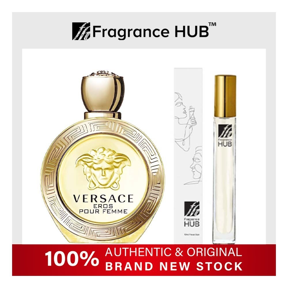 [FH 5/10ml Refill] Versace EROS Pour Femme EDP Lady 5/10ML Travel Size Perfume (Refill by Fragrance HUB)