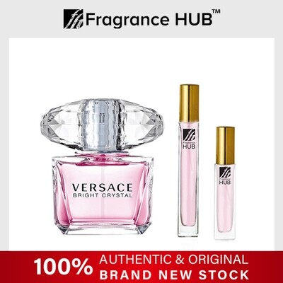 [FH 5/10ml Refill] Versace Bright Crystal EDT Lady by Fragrance HUB