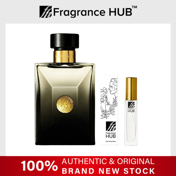 [FH 5/10ml Refill] Versace Pour Homme Oud Noir EDP Men by Fragrance HUB