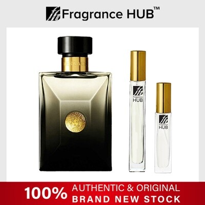 [FH 5/10ml Refill] Versace Pour Homme Oud Noir EDP Men by Fragrance HUB