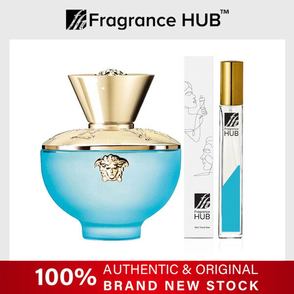 [FH 5/10ml Refill] Versace Pour Femme DYLAN TURQUOISE EDT Lady 5/10ML Travel Size Perfume (Refill by Fragrance HUB)