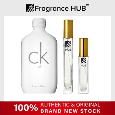 [FH 5/10ml Refill] Calvin Klein CK ALL EDT Unisex by Fragrance HUB