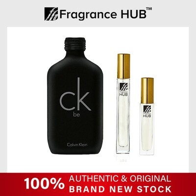 [FH 5/10ml Refill] Calvin Klein cK Be EDT Unisex by Fragrance HUB