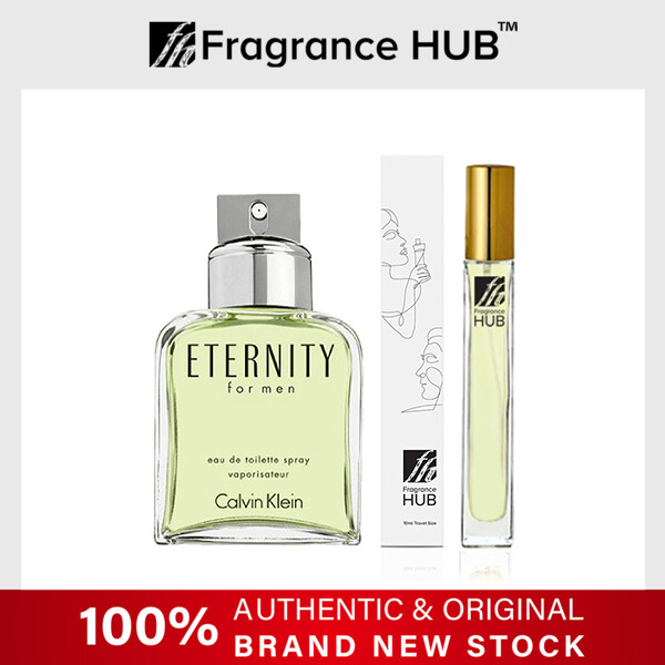 [FH 5/10ml Refill] Calvin Klein cK Eternity EDT Men by Fragrance HUB