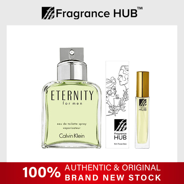 [FH 5/10ml Refill] Calvin Klein cK Eternity EDT Men by Fragrance HUB
