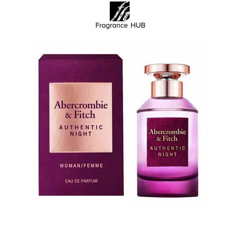 Abercrombie &amp; Fitch Authentic Night Femme EDP Lady 100ml