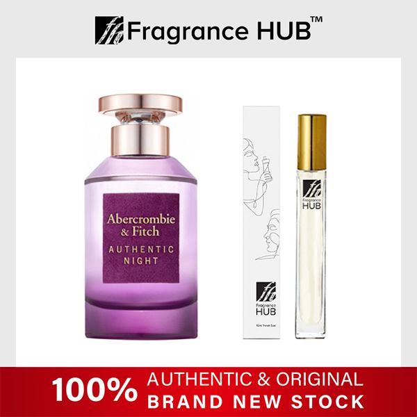 [FH 5/10ml Refill] Abercrombie &amp; Fitch Authentic Night EDP Lady by Fragrance HUB