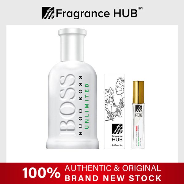 [FH 5/10ml Refill] Hugo Boss Bottled Unlimited EDT Men by Fragrance HUB