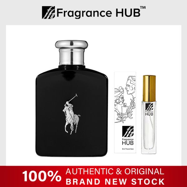 [FH 5/10ml Refill] Ralph Lauren Polo Black EDT Men by Fragrance HUB