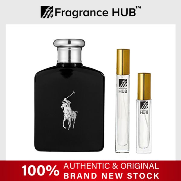 [FH 5/10ml Refill] Ralph Lauren Polo Black EDT Men by Fragrance HUB