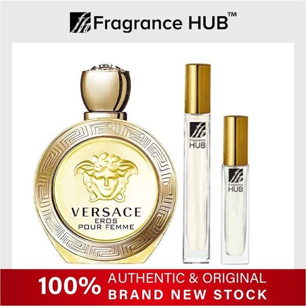 [FH 5/10ml Refill] Versace EROS Pour Femme EDP Lady 5/10ML Travel Size Perfume (Refill by Fragrance HUB)