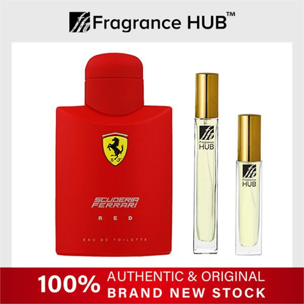 [FH 5/10ml Refill] Ferrari Scuderia Ferrari Red EDT Men by Fragrance HUB