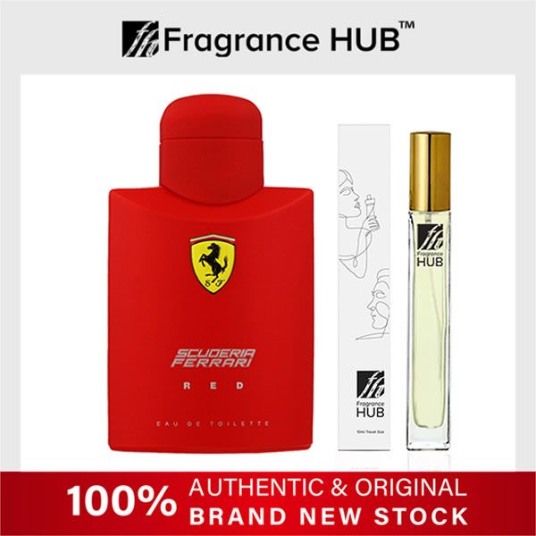 [FH 5/10ml Refill] Ferrari Scuderia Ferrari Red EDT Men by Fragrance HUB