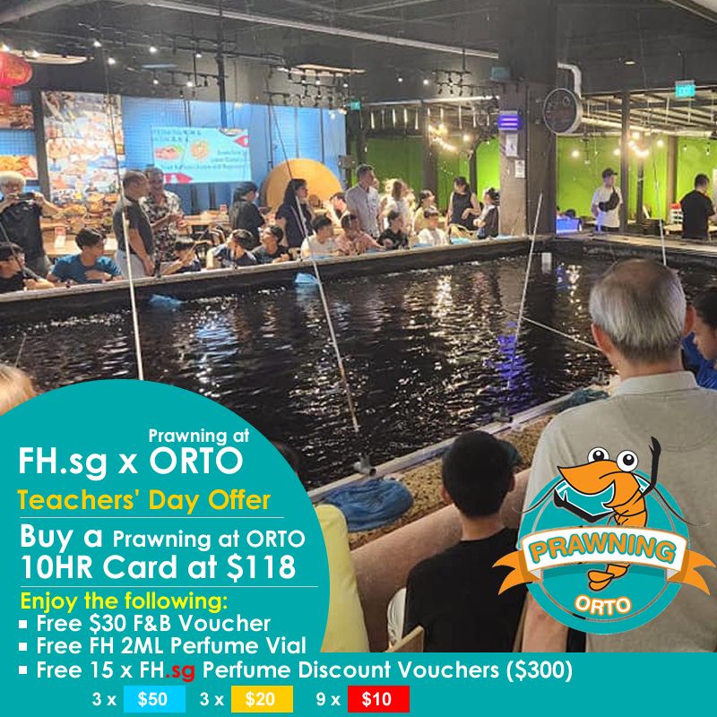 FH.sg x Prawning at ORTO Promo Deal