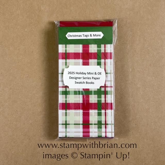 Designer Series Paper Swatch Books - 2025 Holiday Mini Catalog