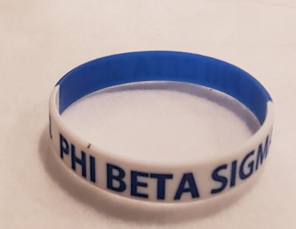 Phi Beta Sigma Silicone Band