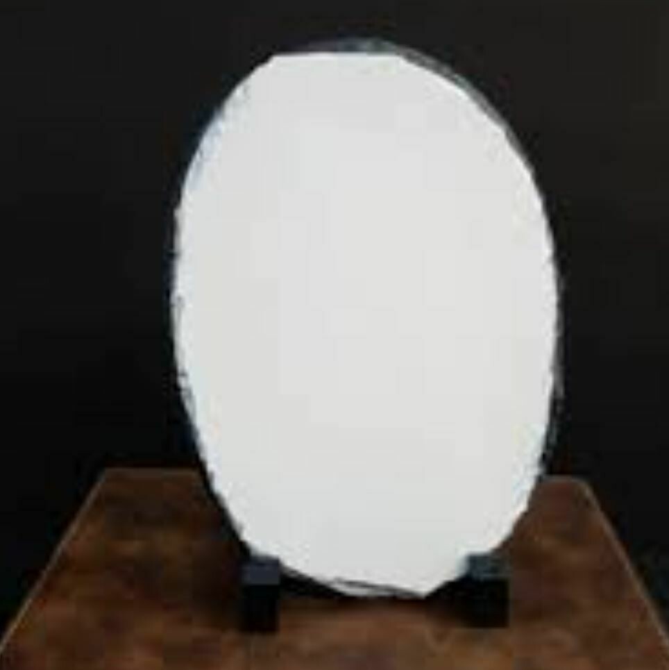 5 1/2" x 8" Oval customizable Photo Stone