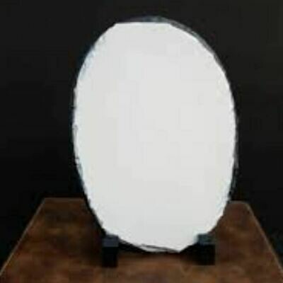 5 1/2&quot; x 8&quot; Oval customizable Photo Stone