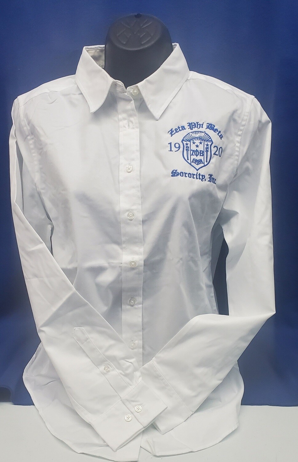 Zeta (White) Button Collar Shirt