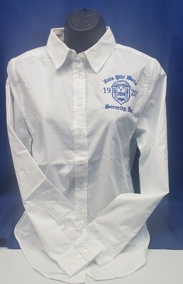 Zeta (White) Button Collar Shirt