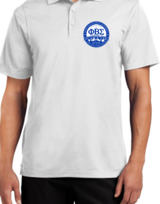 White Polo - Alpha Theta Sigma