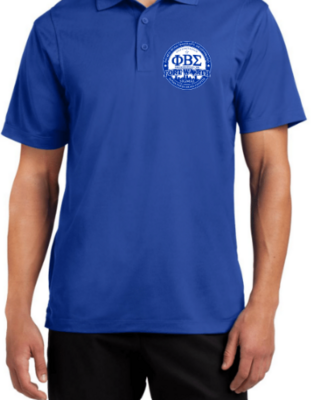 Royal Blue Polo - Alpha Theta Sigma