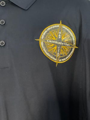 Crossroads Navy Polo