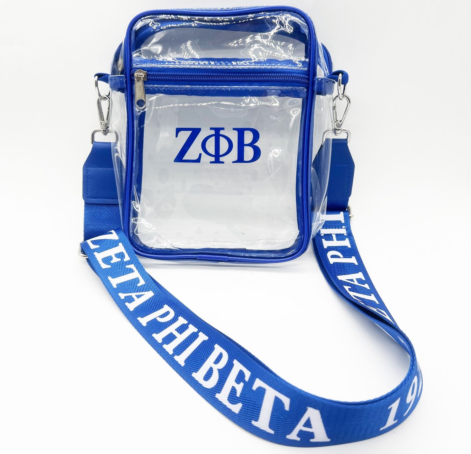 Zeta Phi Beta Clear Bags