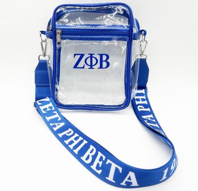 Zeta Phi Beta Clear Bags