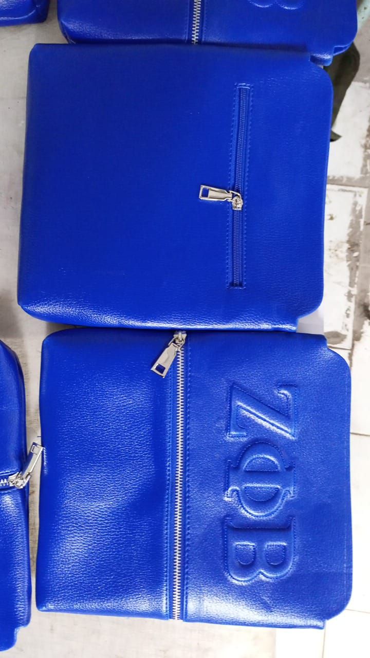 Zeta Phi Beta Crossbody Bag (Blue)