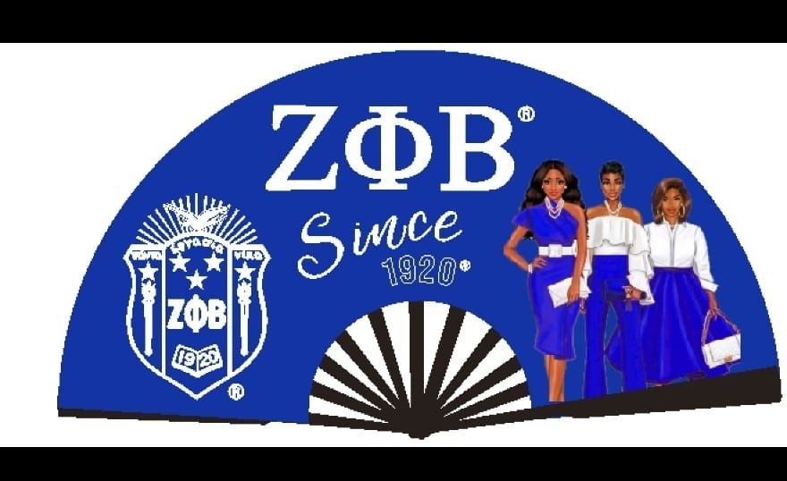 ZETA PHI BETA Clack Fan -Boots on the Ground