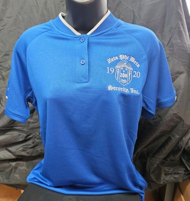 Zeta 2 Button Henley Polo