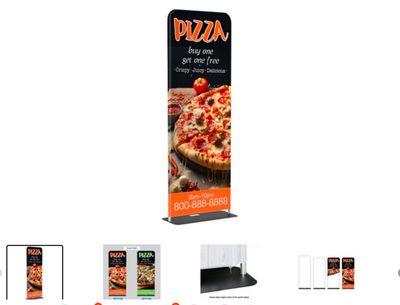 Tension Fabric Banner Kit (36" X 90")